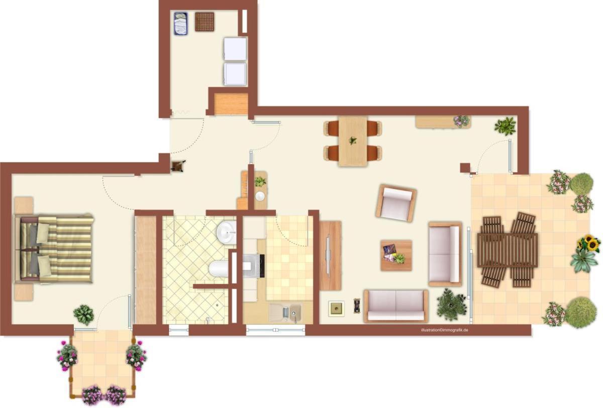 Residenz/Arne Apartment รอสต็อค ภายนอก รูปภาพ